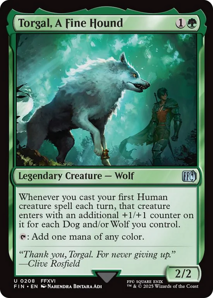 Torgal, A Fine Hound [FINAL FANTASY] | Impulse Games and Hobbies