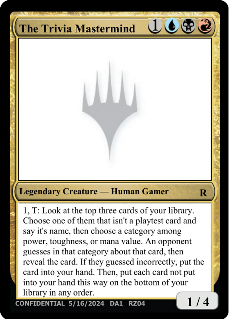 The Trivia Mastermind [Unknown Event] | Impulse Games and Hobbies