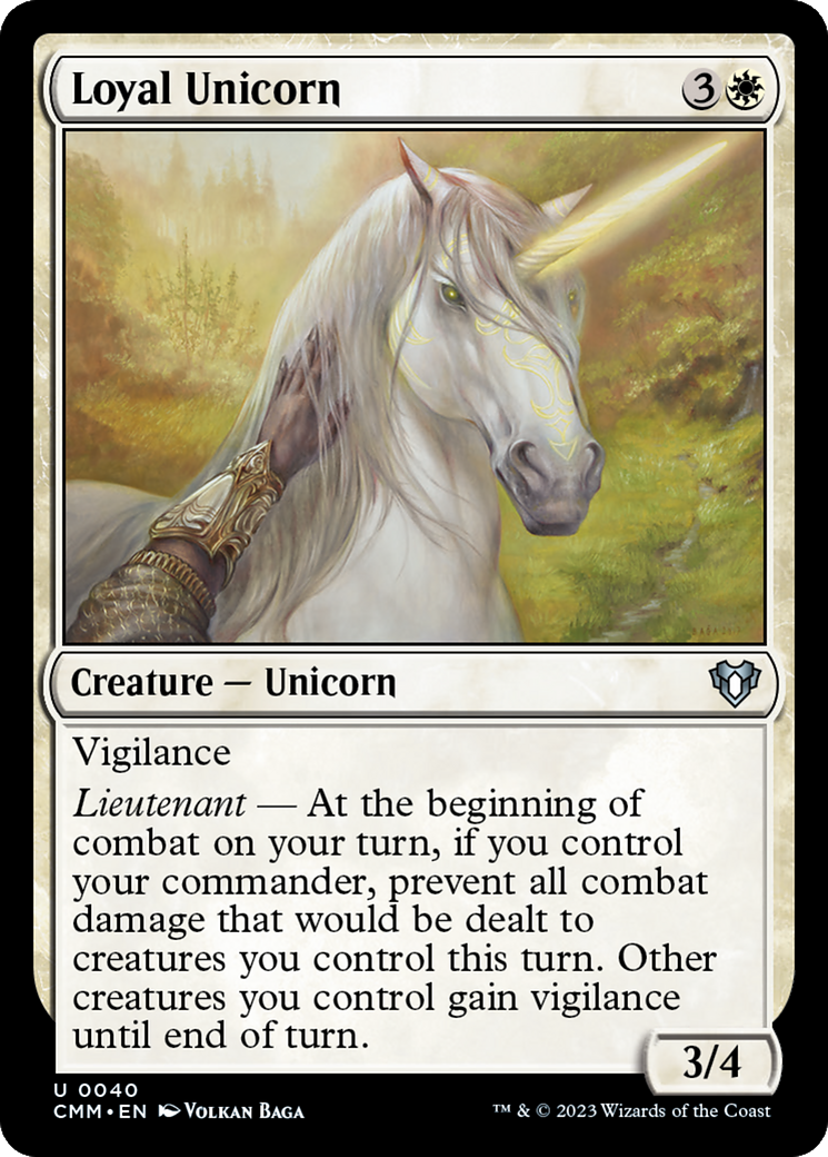 Loyal Unicorn [Commander Masters] | Impulse Games and Hobbies