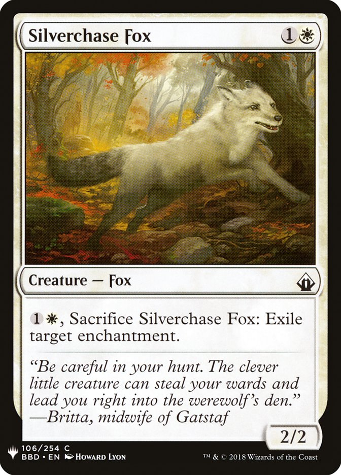 Silverchase Fox [Mystery Booster] | Impulse Games and Hobbies