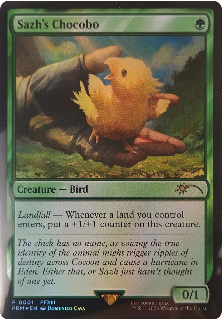 Sazh's Chocobo [FINAL FANTASY Promos] | Impulse Games and Hobbies