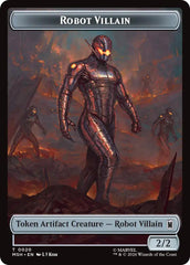 Hero // Robot Villain Double-Sided Token [Marvel Super Heroes Tokens] | Impulse Games and Hobbies