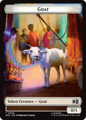 Goat // Construct Double-Sided Token [Marvel Super Heroes Commander Tokens] | Impulse Games and Hobbies
