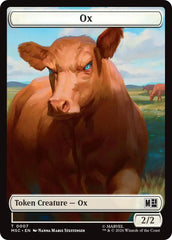 Ox // Vibranium Double-Sided Token [Marvel Super Heroes Commander Tokens] | Impulse Games and Hobbies