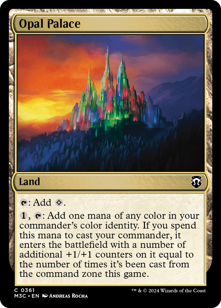 Opal Palace (Ripple Foil) [Modern Horizons 3 Commander] | Impulse Games and Hobbies