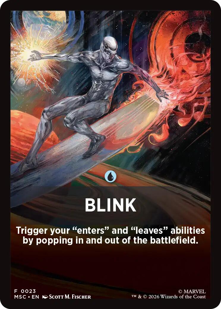 Blink Theme Card [Marvel Super Heroes Commander] | Impulse Games and Hobbies