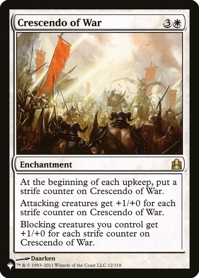 Crescendo of War [The List] | Impulse Games and Hobbies