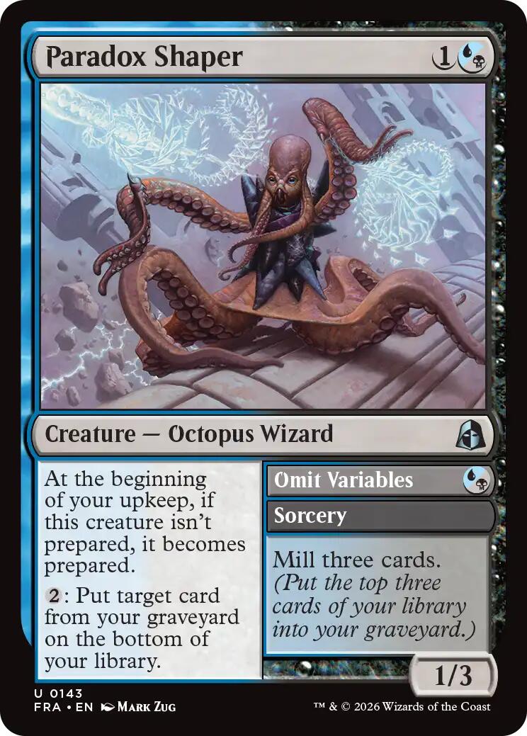 Paradox Shaper // Omit Variables [Reality Fracture] | Impulse Games and Hobbies