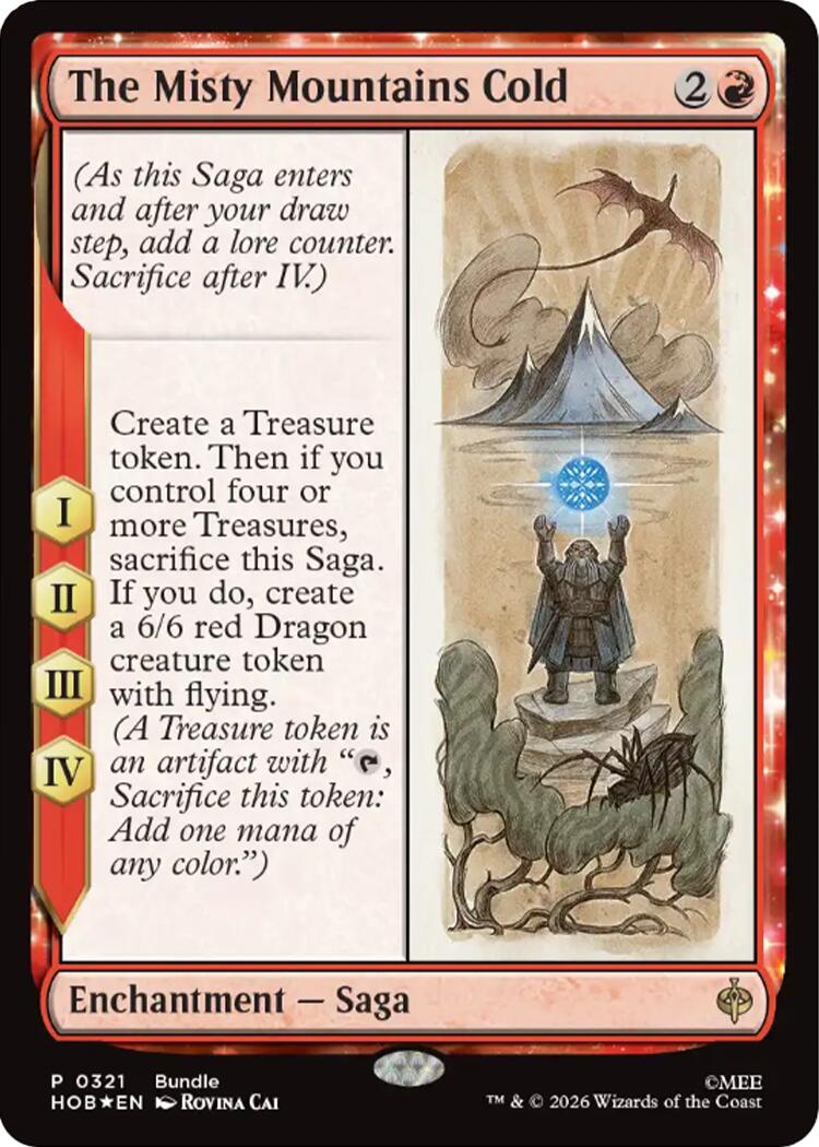 The Misty Mountains Cold [The Hobbit Promos] | Impulse Games and Hobbies