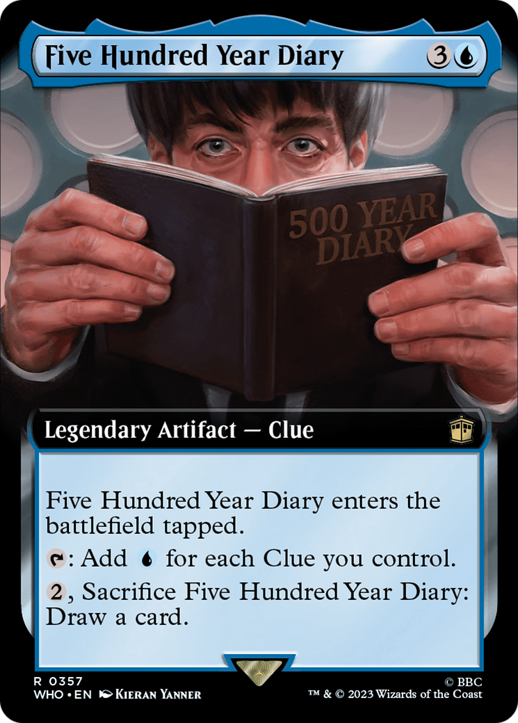 Five Hundred Year Diary (Extended Art) [Doctor Who] | Impulse Games and Hobbies