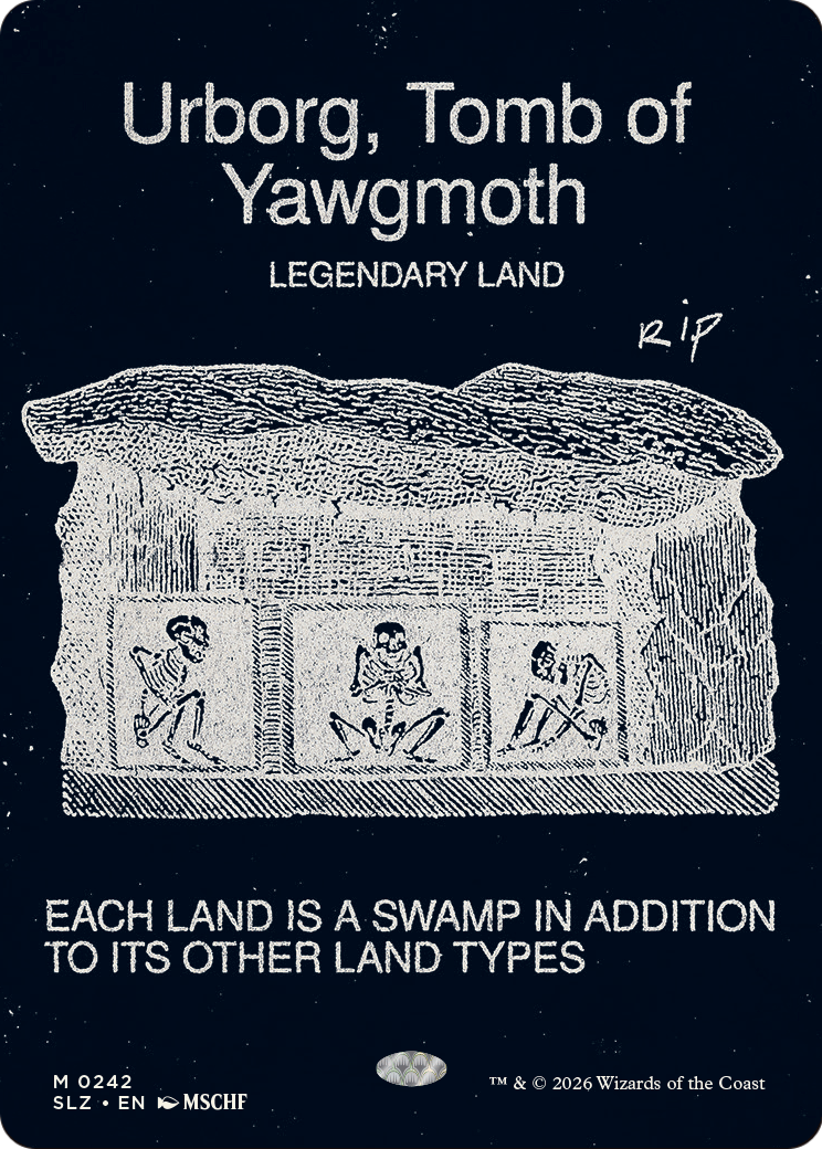 Urborg, Tomb of Yawgmoth (0242) [Secret Lair x MSCHF: The Zeta Set] | Impulse Games and Hobbies