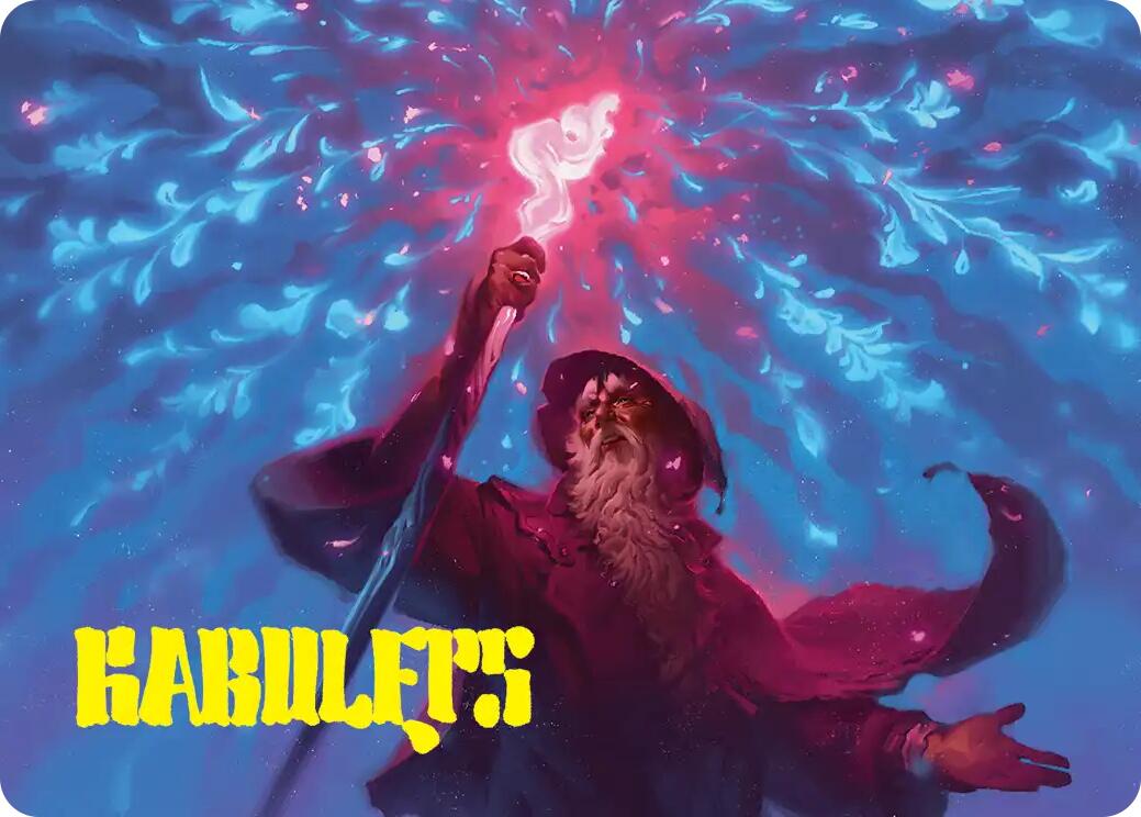 Wizard's Staff Art Card (Gold-Stamped Signature) [The Hobbit Art Series] | Impulse Games and Hobbies
