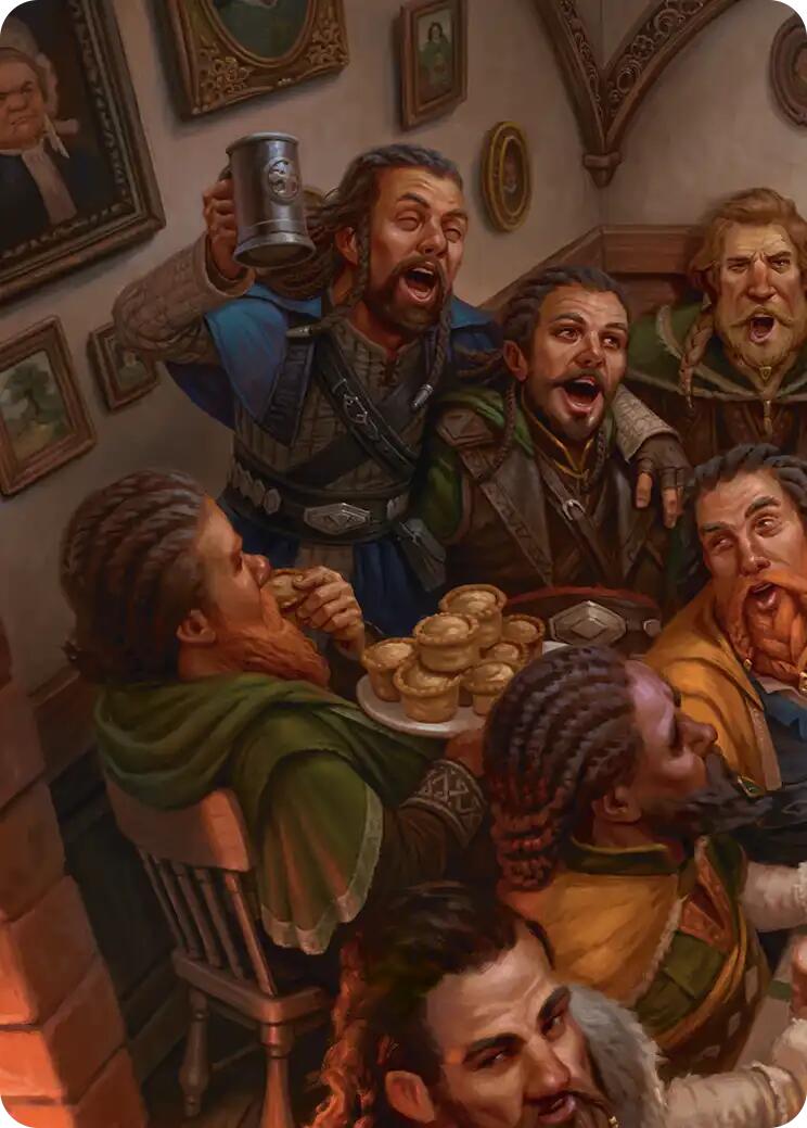 Fili and Kili, Joyous Art Card (1/12) [The Hobbit Art Series] | Impulse Games and Hobbies