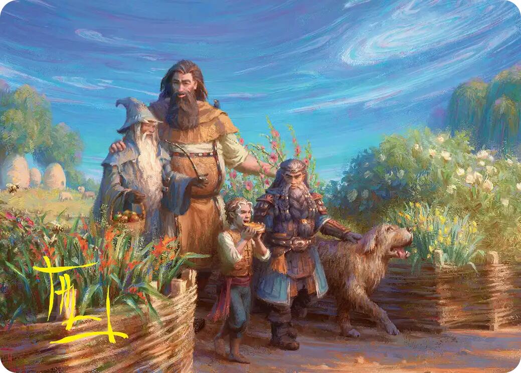 Beorn's Hospitality Art Card (Gold-Stamped Signature) [The Hobbit Art Series] | Impulse Games and Hobbies