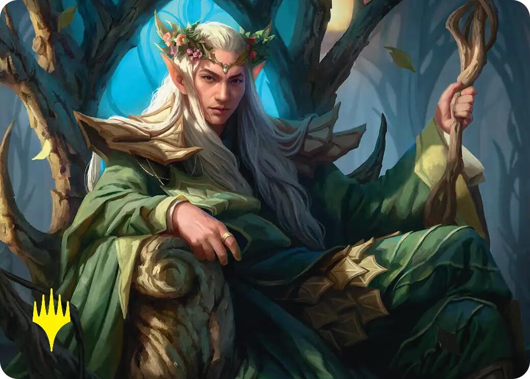 Thranduil, the Elvenking Art Card (Gold-Stamped) [The Hobbit Art Series] | Impulse Games and Hobbies