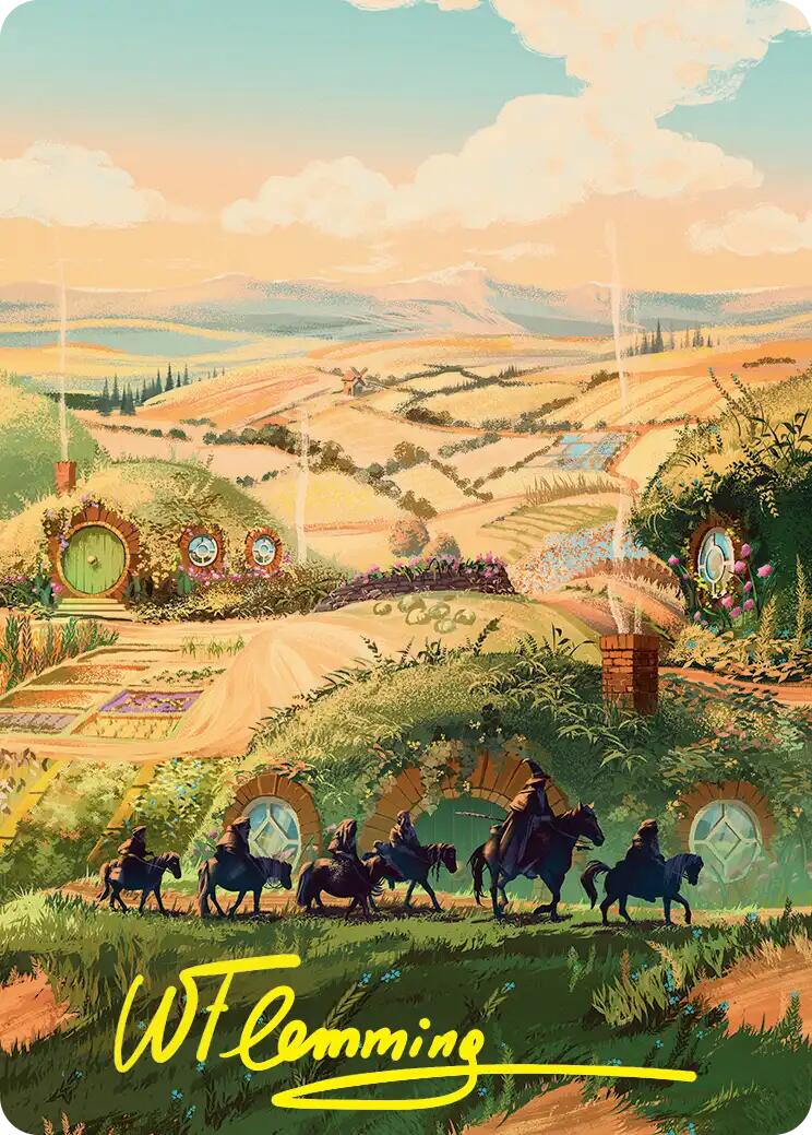 Plains Art Card (Gold-Stamped Signature) [The Hobbit Art Series] | Impulse Games and Hobbies