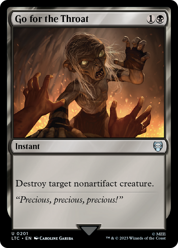 Go for the Throat [The Lord of the Rings: Tales of Middle-Earth Commander] | Impulse Games and Hobbies