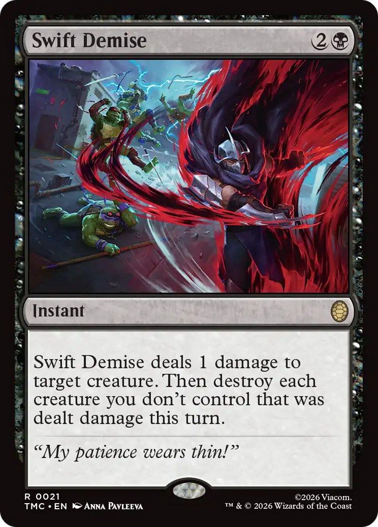 Swift Demise [Teenage Mutant Ninja Turtles Commander] | Impulse Games and Hobbies
