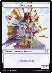 Samurai Token [Phyrexia: All Will Be One Tokens] | Impulse Games and Hobbies