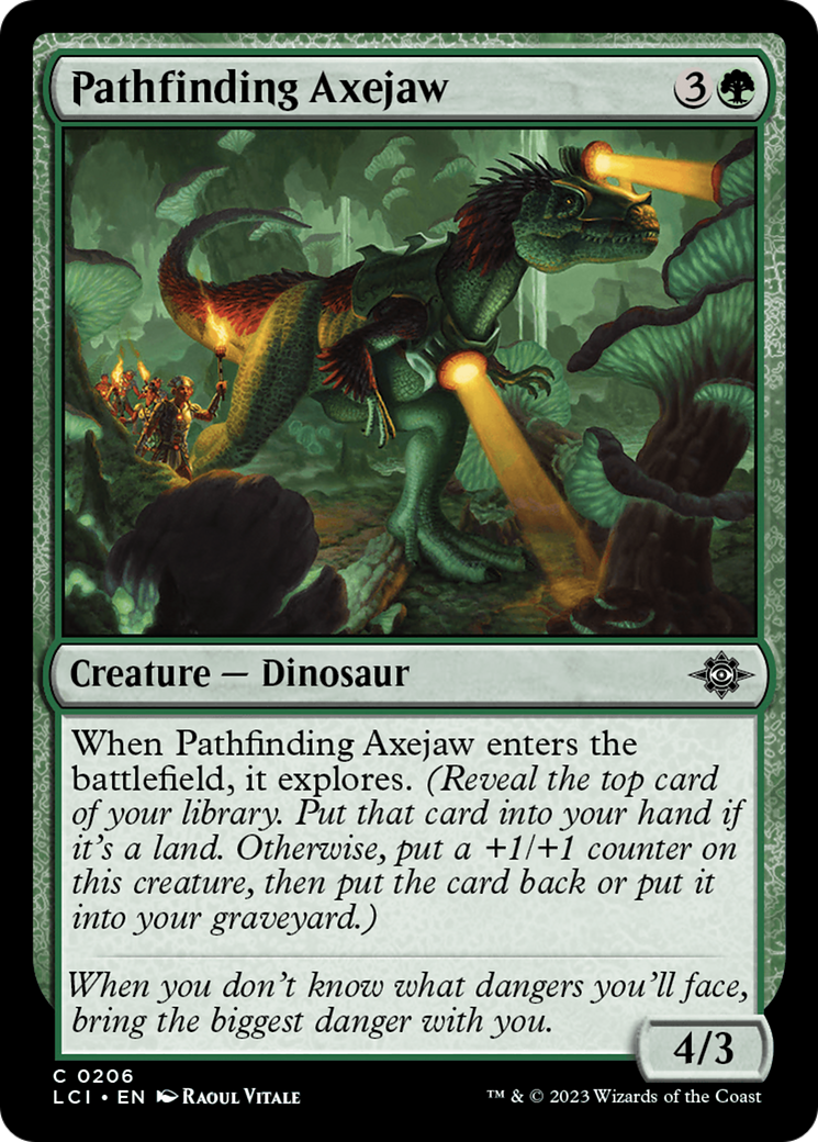 Pathfinding Axejaw [The Lost Caverns of Ixalan] | Impulse Games and Hobbies
