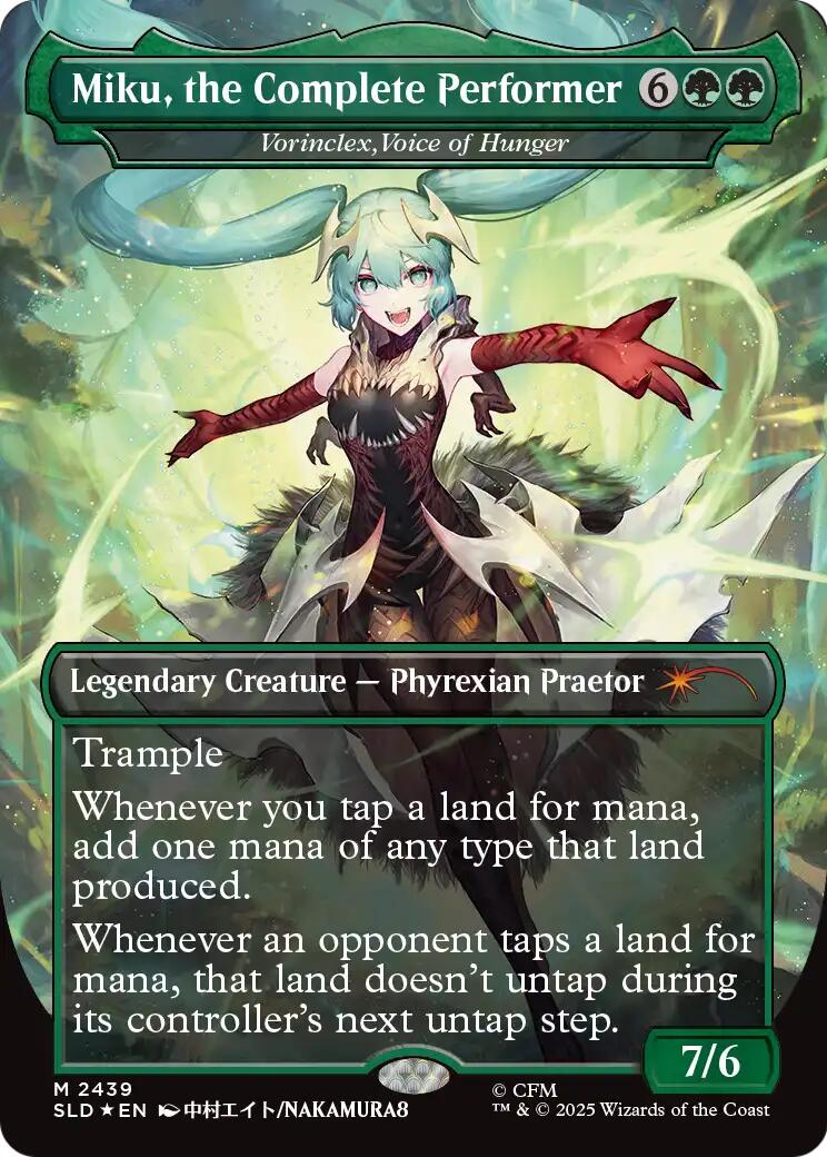 Miku, the Complete Performer - Vorinclex, Voice of Hunger [Secret Lair Drop Series] | Impulse Games and Hobbies