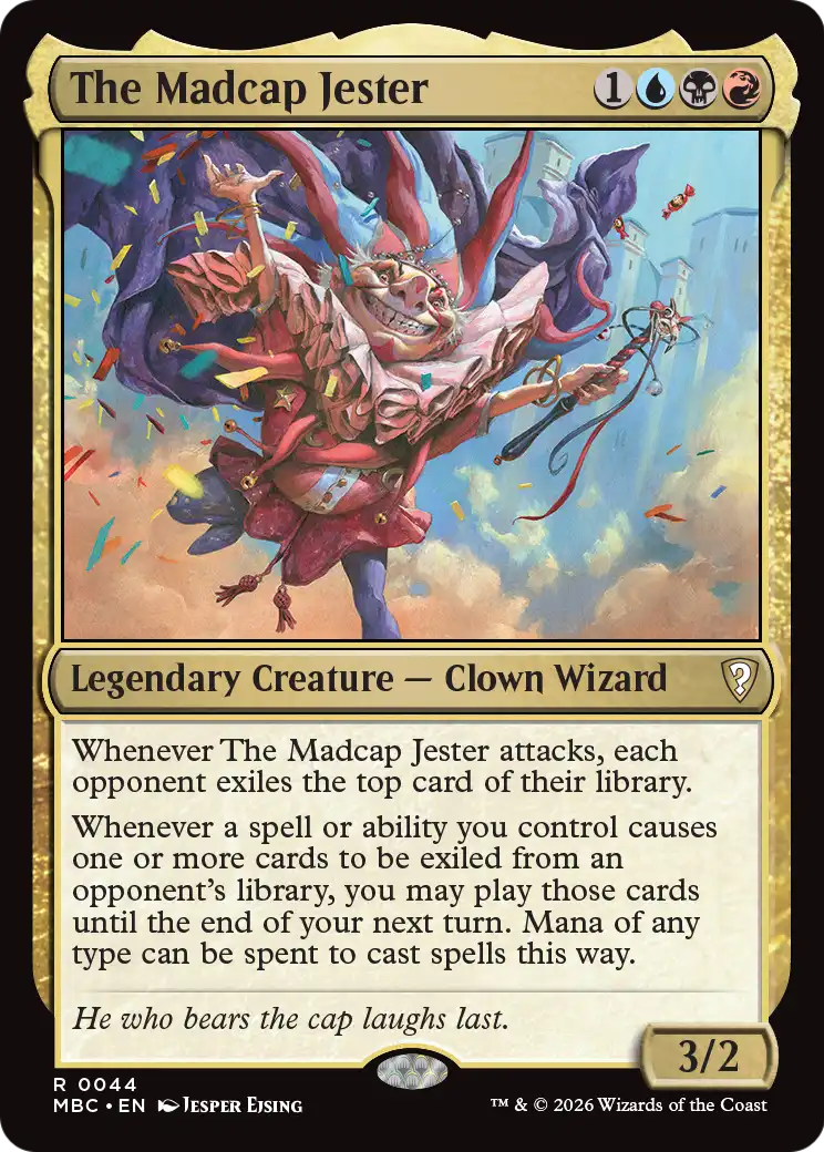 The Madcap Jester [Mystery Booster: Commander Edition] | Impulse Games and Hobbies