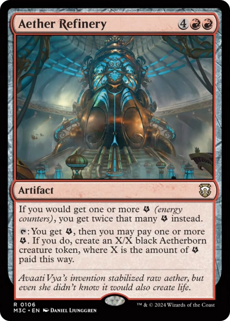 Aether Refinery [Modern Horizons 3 Commander] | Impulse Games and Hobbies