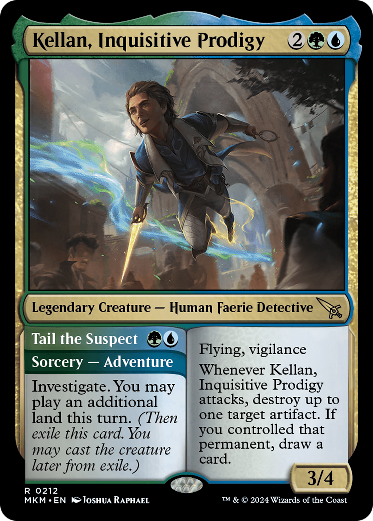 Kellan, Inquisitive Prodigy // Tail the Suspect [Murders at Karlov Manor] | Impulse Games and Hobbies