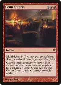 Comet Storm (Oversized) [Oversize Cards] | Impulse Games and Hobbies
