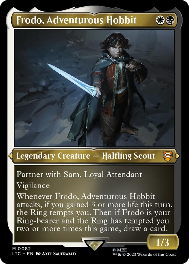 Frodo, Adventurous Hobbit (Display Commander) [The Lord of the Rings: Tales of Middle-Earth Commander] | Impulse Games and Hobbies