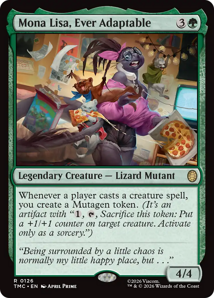 Mona Lisa, Ever Adaptable [Teenage Mutant Ninja Turtles Commander] | Impulse Games and Hobbies