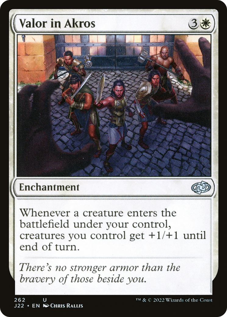 Valor in Akros [Jumpstart 2022] | Impulse Games and Hobbies