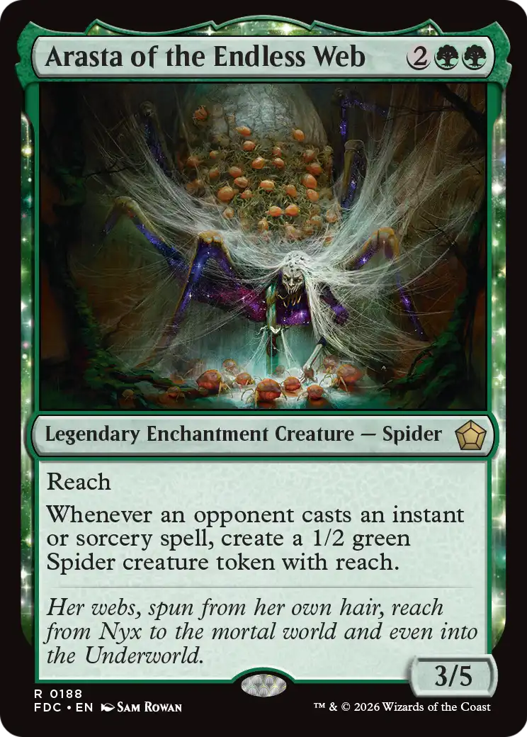 Arasta of the Endless Web [Foundations Commander] | Impulse Games and Hobbies