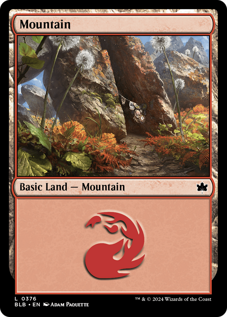 Mountain (0376) [Bloomburrow] | Impulse Games and Hobbies