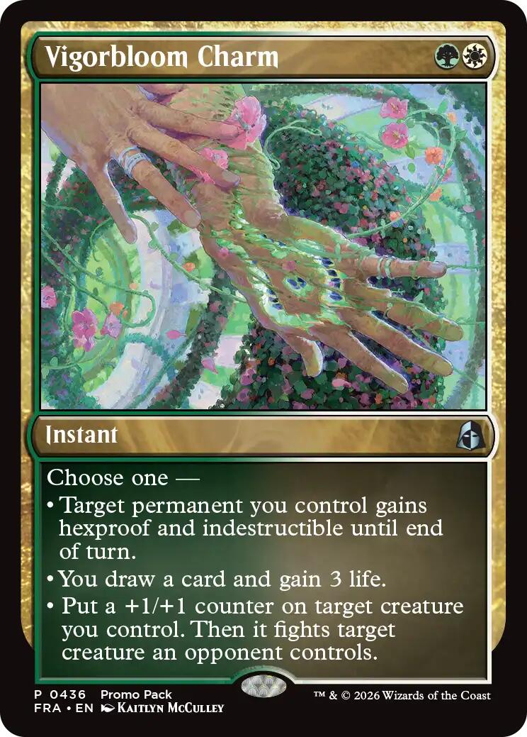 Vigorbloom Charm [Reality Fracture Promos] | Impulse Games and Hobbies