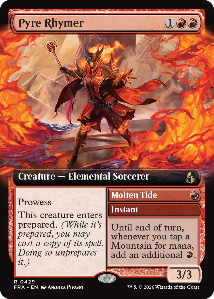 Pyre Rhymer (Extended Art) [Reality Fracture] | Impulse Games and Hobbies