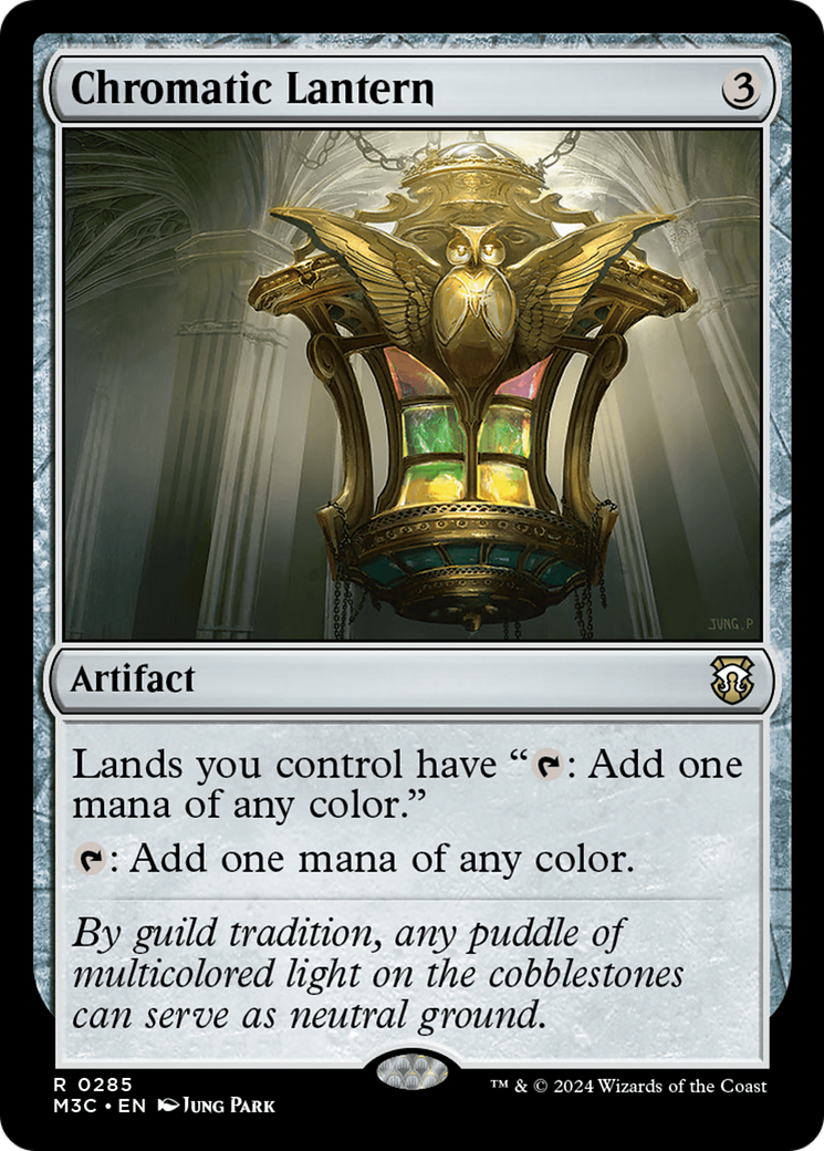 Chromatic Lantern (Ripple Foil) [Modern Horizons 3 Commander] | Impulse Games and Hobbies