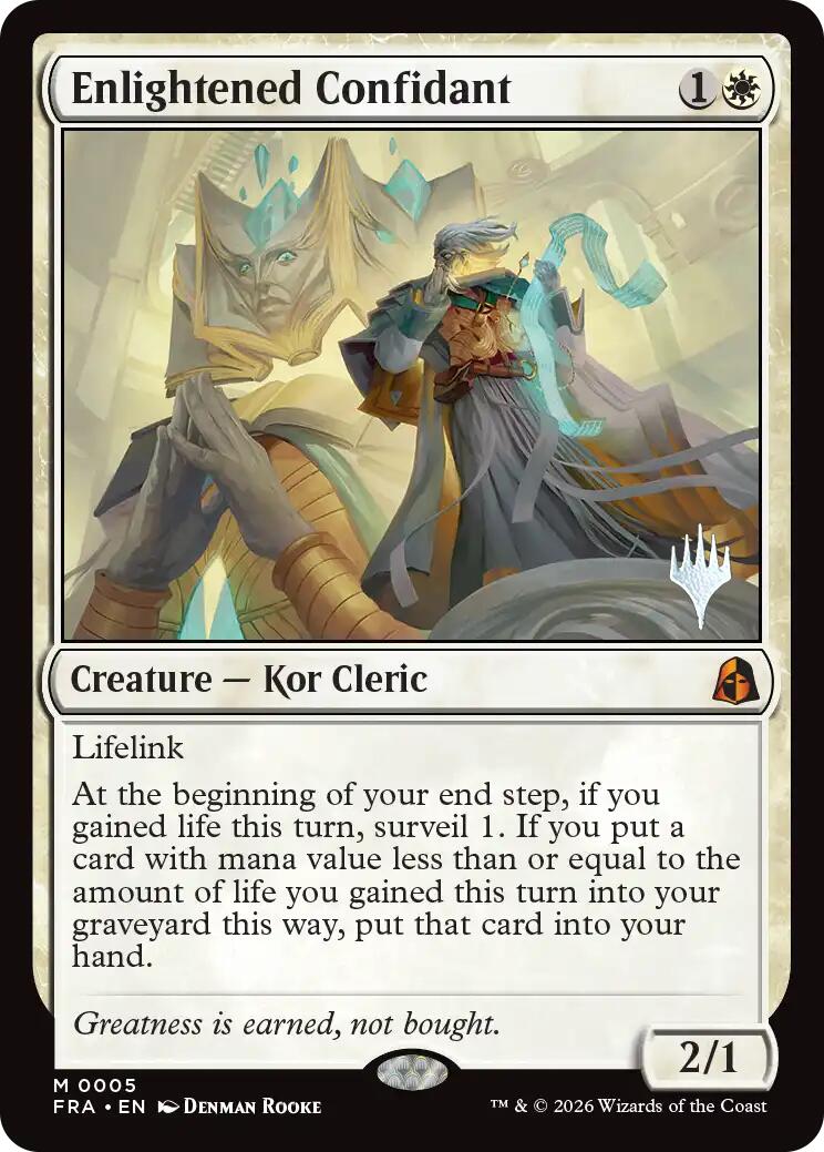 Enlightened Confidant [Reality Fracture Promos] | Impulse Games and Hobbies