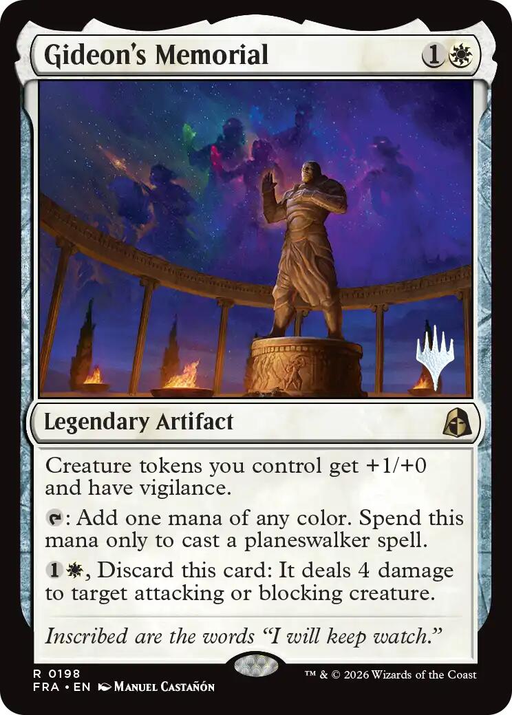 Gideon's Memorial [Reality Fracture Promos] | Impulse Games and Hobbies