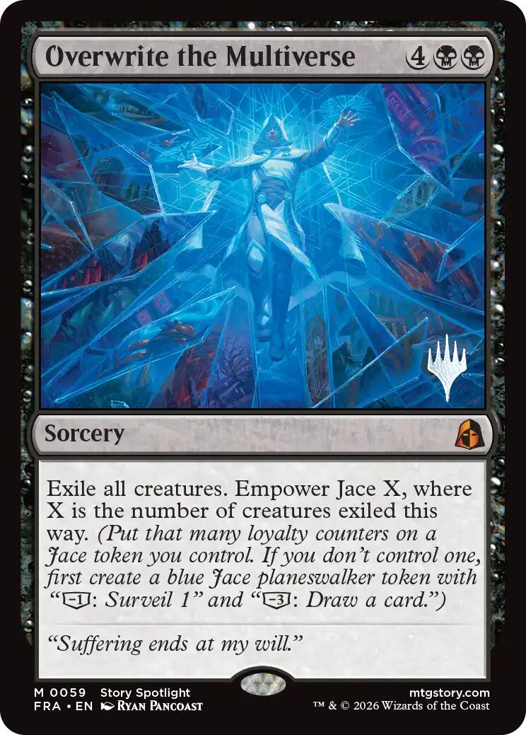 Overwrite the Multiverse [Reality Fracture Promos] | Impulse Games and Hobbies