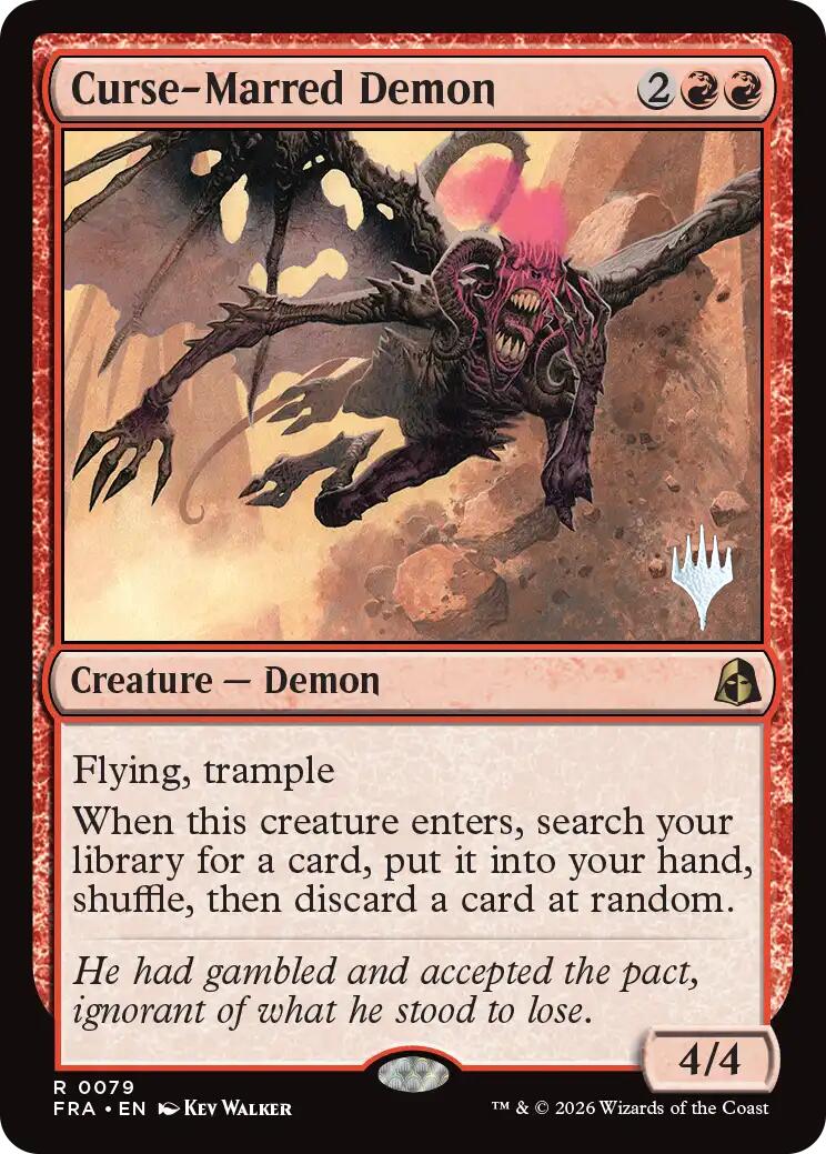 Curse-Marred Demon [Reality Fracture Promos] | Impulse Games and Hobbies