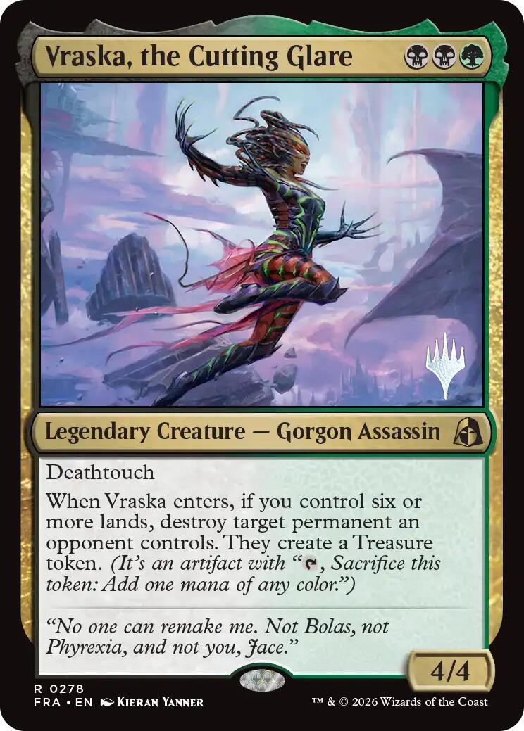 Vraska, the Cutting Glare [Reality Fracture Promos] | Impulse Games and Hobbies