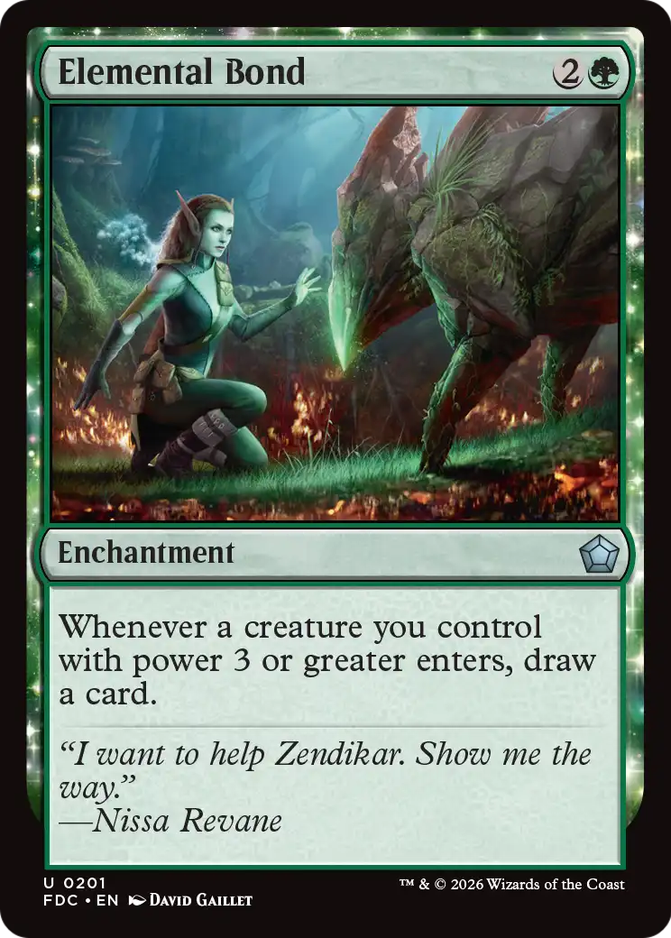 Elemental Bond [Foundations Commander] | Impulse Games and Hobbies