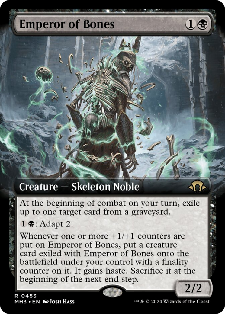Emperor of Bones (Extended Art) [Modern Horizons 3] | Impulse Games and Hobbies