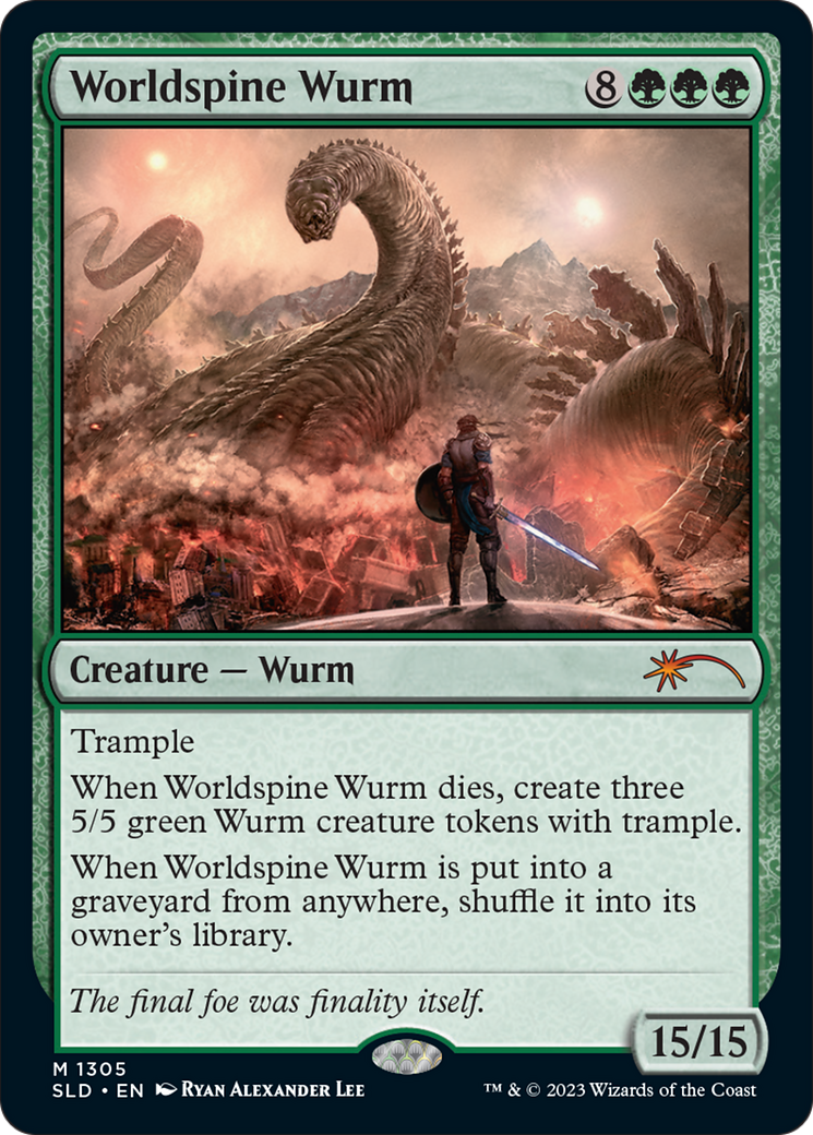 Worldspine Wurm [Secret Lair Drop Series] | Impulse Games and Hobbies