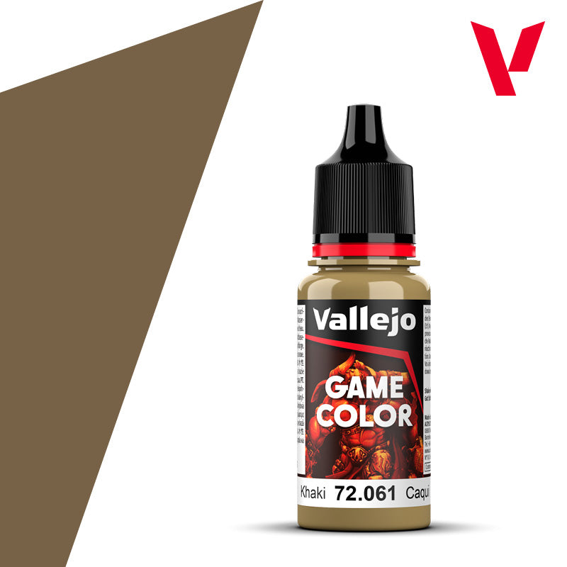 VALLEJO GAME COLOUR KHAKI 18ML | Impulse Games and Hobbies