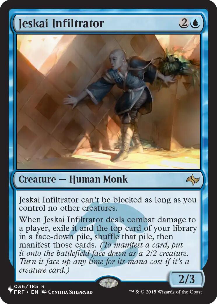 Jeskai Infiltrator [The List] | Impulse Games and Hobbies