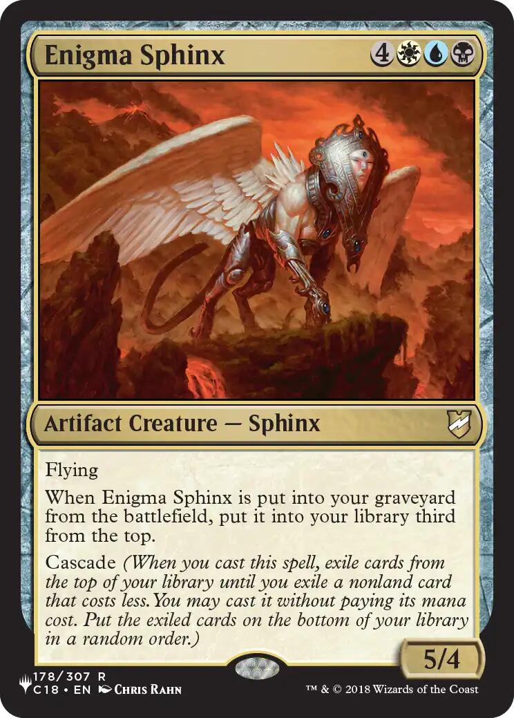 Enigma Sphinx [The List] | Impulse Games and Hobbies