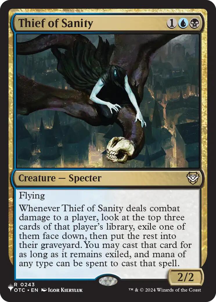 Thief of Sanity [The List] | Impulse Games and Hobbies