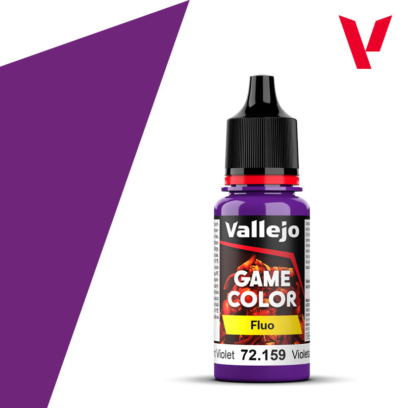 VALLEJO GAME COLOUR FLOURESCENT VIOLET 18ML | Impulse Games and Hobbies